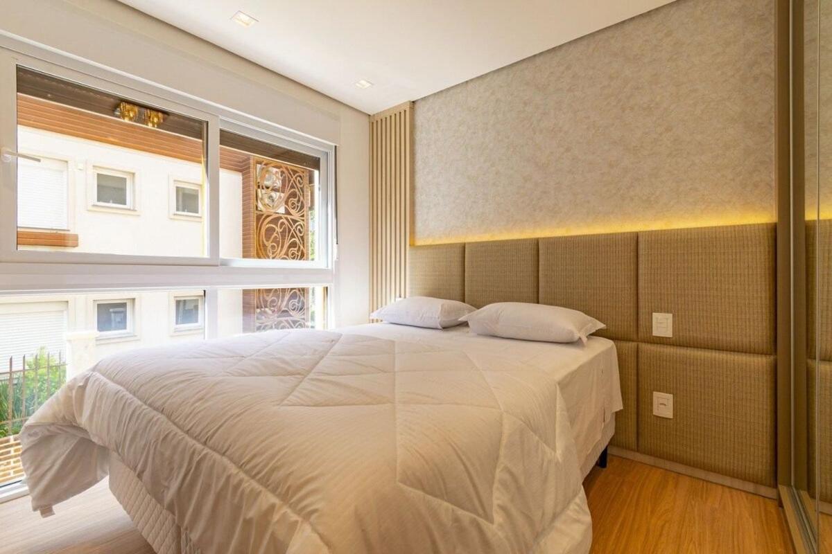 Rosa Edificio Bellagio Canela Com Infraestrutura Completa 아파트 외부 사진