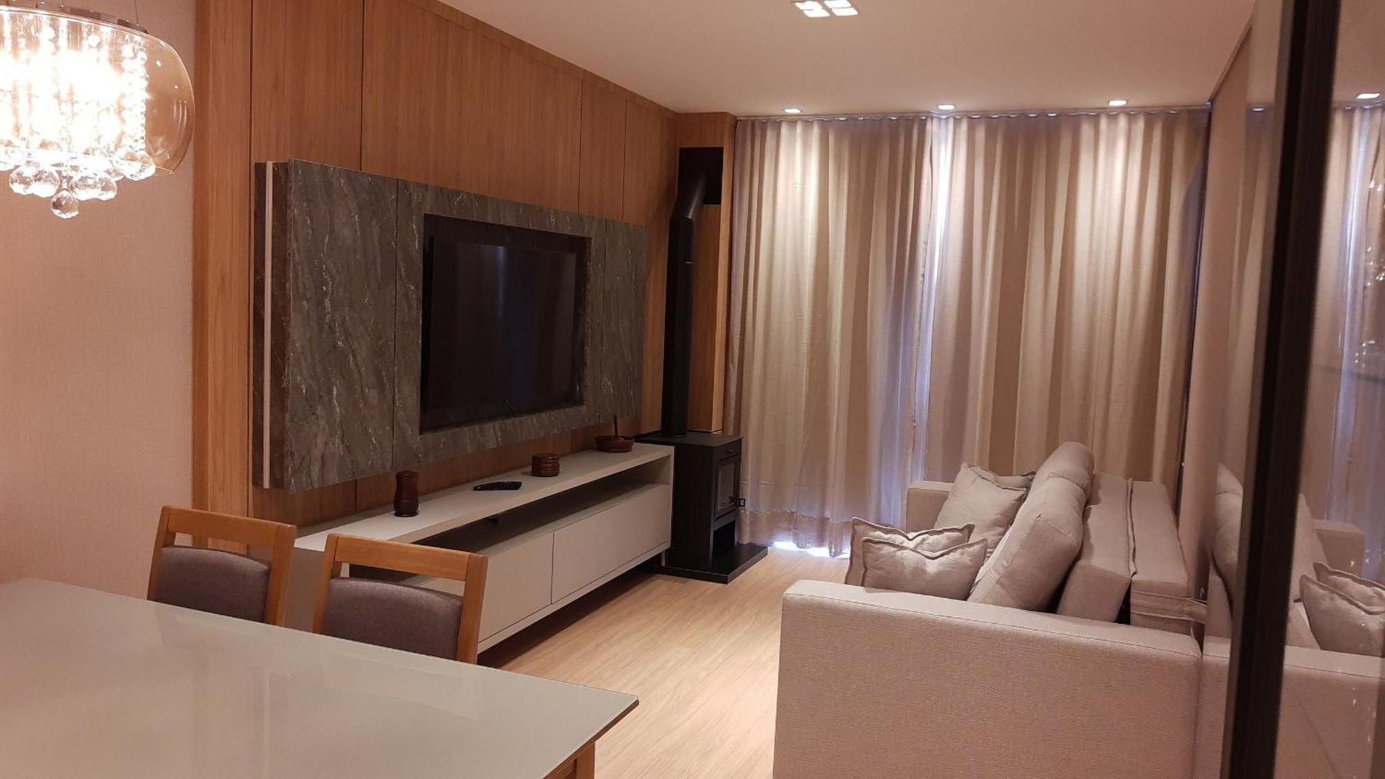Rosa Edificio Bellagio Canela Com Infraestrutura Completa 아파트 외부 사진