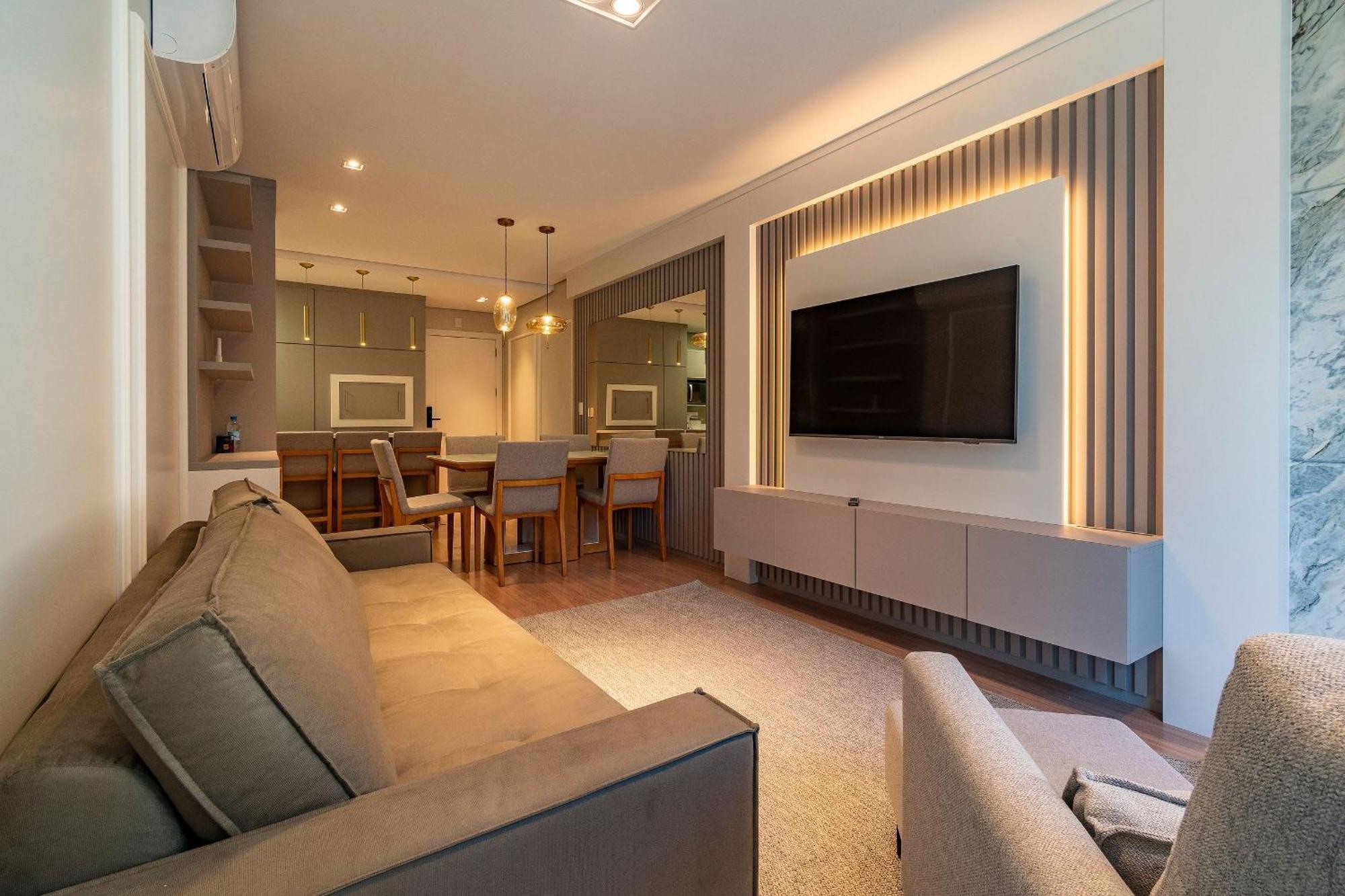 Rosa Edificio Bellagio Canela Com Infraestrutura Completa 아파트 외부 사진
